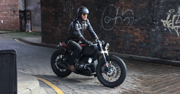 CRD 91 - David Beckham moto - cafe racer - BIOTHERM HOMME - AQUAPOWER MOVIE