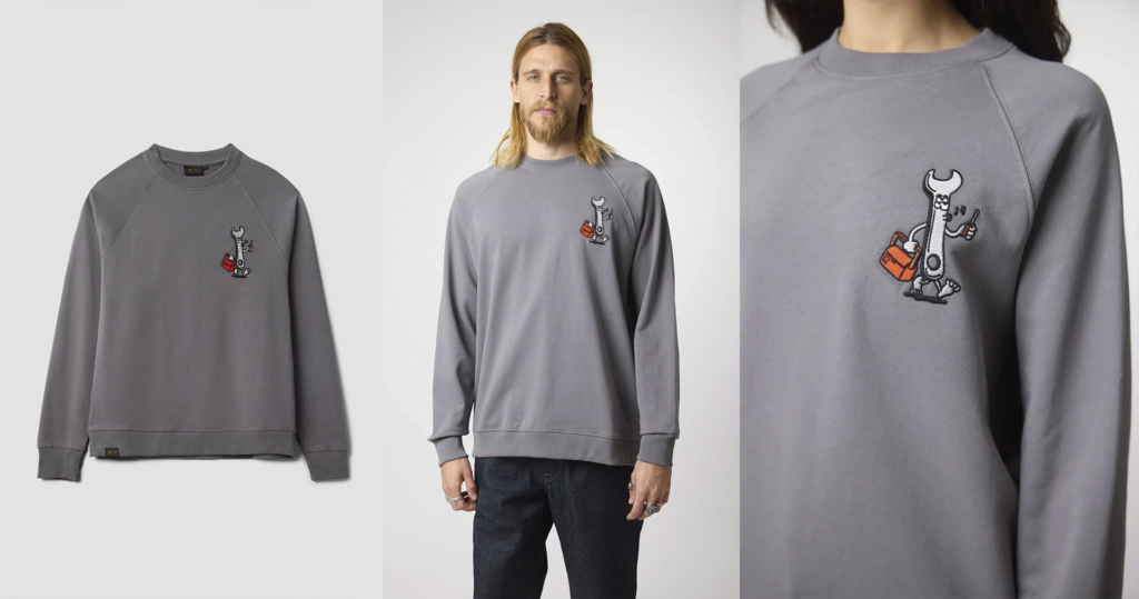 coleccion-ropa crd blue banana - cafe racer dreams - sudadera- 03
